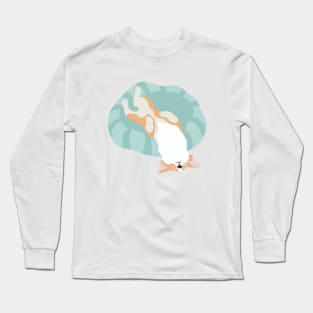 Classic corgi day - look at the world the right way Long Sleeve T-Shirt